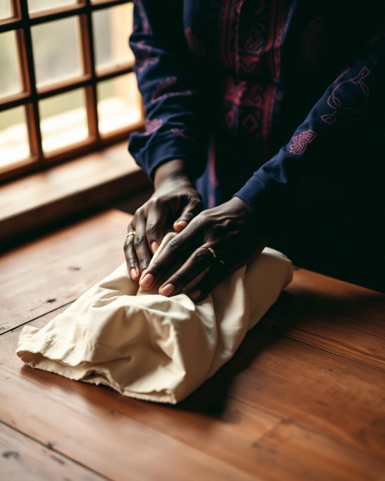 Caregivers preparing the home for the children at House of Hope